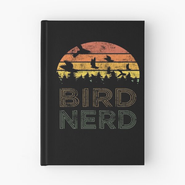 Item preview, Bird Nerd Funny Retro Vintage Bird Watching Birding designed and sold by AARABwino.