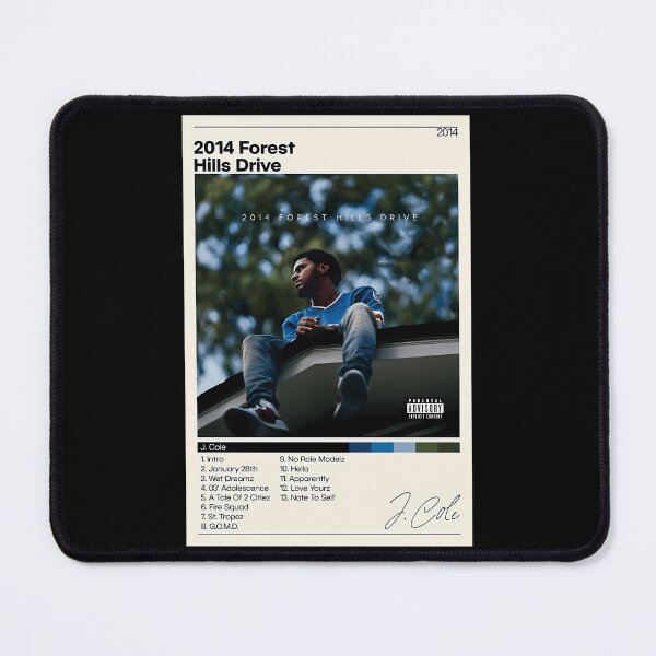 Artikelvorschau, J. Cole Poster 2014 Forest Hills Drive Poster J. Cole Tracklist Album Cover Poster Poster Print Wall Art Custom Poster Home Decor entworfen und verkauft von ParadiM-eadors-.