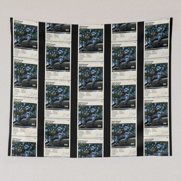 Item preview, J Coles Poster  2014 Forest Hills Drive Poster  J Cole Tracklist  Album Cover Poster  Poster Print Wall Art  Custom Poster  Home Decor  designed and sold by ParadiM-eadors-.