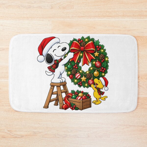 Item preview, Snoopy & Woodstock Christmas Wreath Decor designed and sold by Gointhehosesh.
