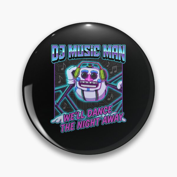 Item preview, Dj music man - We'll dance the night away designed and sold by Spooky Sugar.
