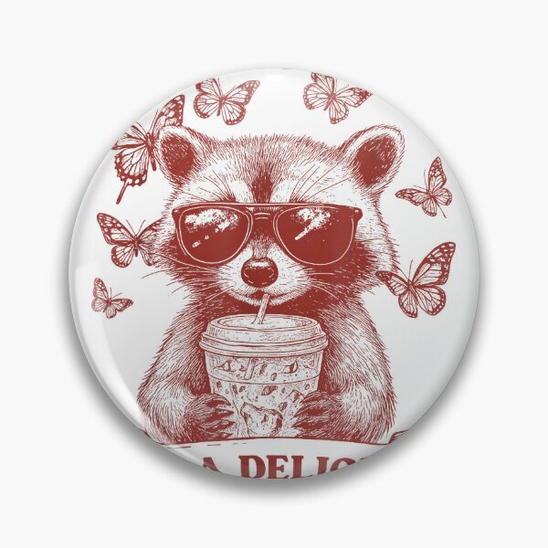 Item preview, First of All I'm A Delight Funny Raccoon Coffee Lovers T-Shirt designed and sold by Badriiiii.