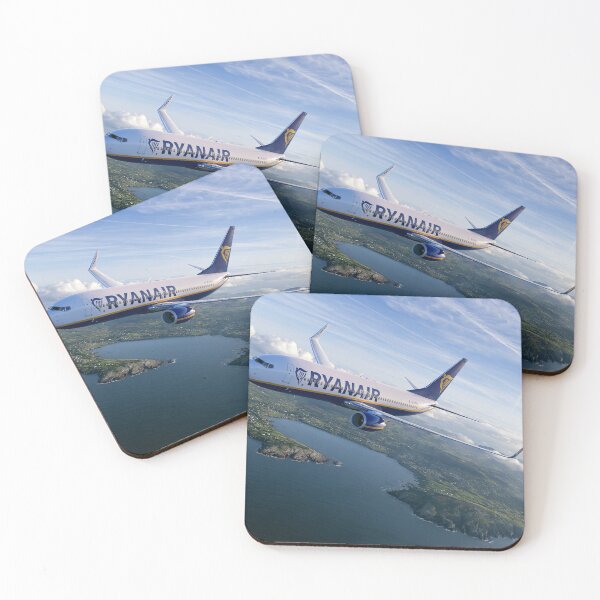 Item preview, Ryanair Above The Wild Coast Aviation Illustration designed and sold by Skyframe Aviation.