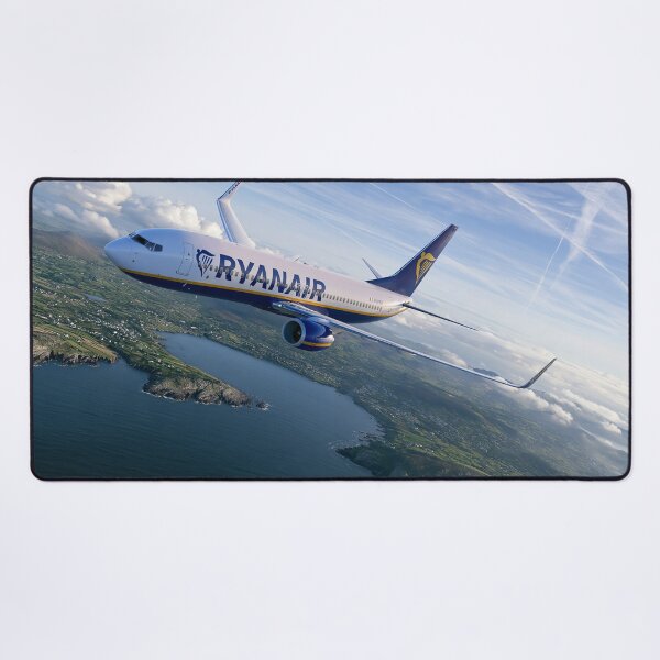Item preview, Ryanair Above The Wild Coast Aviation Illustration designed and sold by Skyframe Aviation.