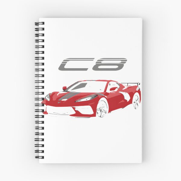 Item preview, Red Chevy Corvette C Mid Engine Sports Car Illustration Design designed and sold by verudevolper12.