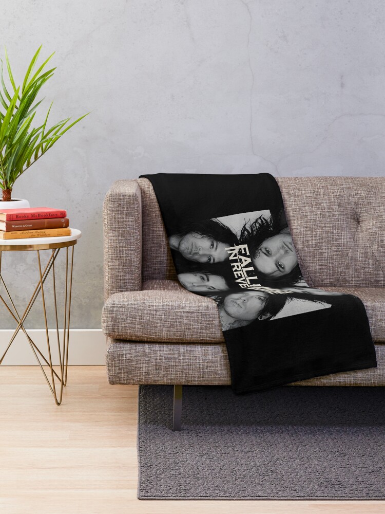 Thumbnail 2 of 6, Throw Blanket, Falling In Reverse Band designed and sold by SangaSTRW.