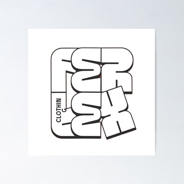 Item preview, Fertex Clothing Bold Streetwear Logo designed and sold by MindMess Studio.