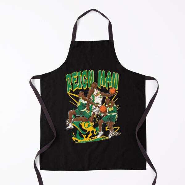 Item preview, Shawn Kemp Reign Man Cartoon designed and sold by FloreneCockburn.