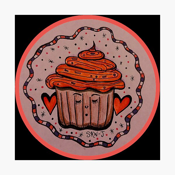 Item preview, Sleepy Cupcake designed and sold by EmpoweredScapegoatArt.