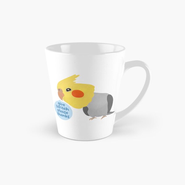 Item preview, Give Scritch Please Thanks Cockatiel Funny illustration designed and sold by FandomizedRose.