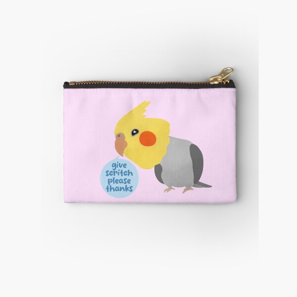 Item preview, Give Scritch Please Thanks Cockatiel Funny illustration designed and sold by FandomizedRose.