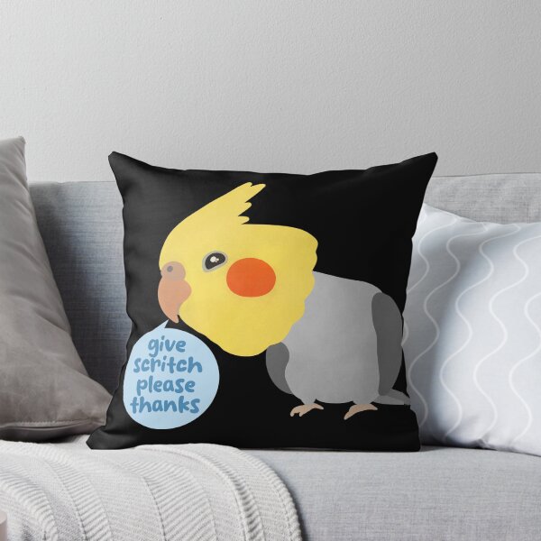 Item preview, Give Scritch Please Thanks Cockatiel Funny illustration designed and sold by FandomizedRose.