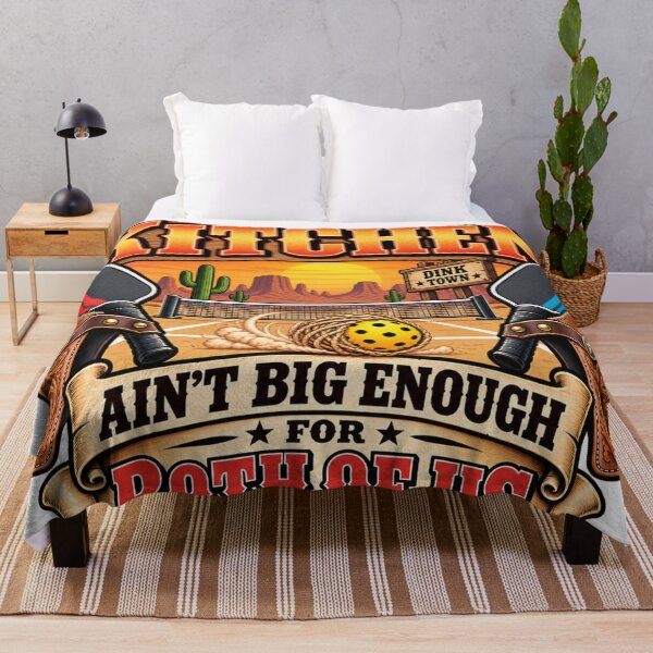 Item preview, This Kitchen Ain't Big Enough for Both of Us – Funny Western Pickleball designed and sold by zhivago1980.