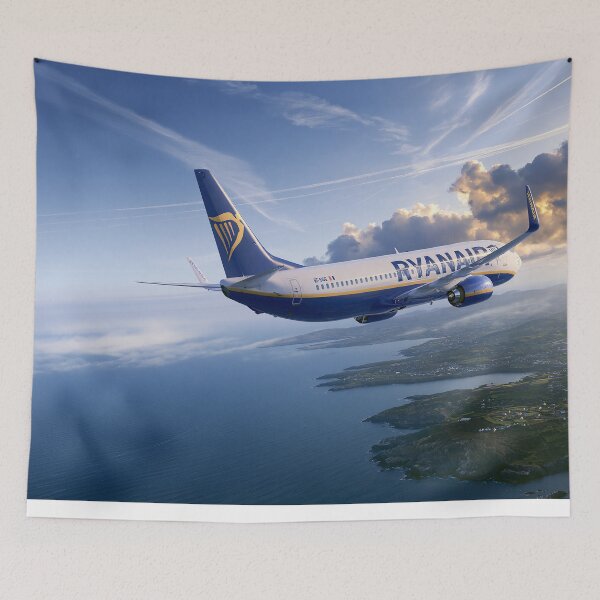 Item preview, Ryanair Atlantic Horizons Aviation Illustration designed and sold by Skyframe Aviation.