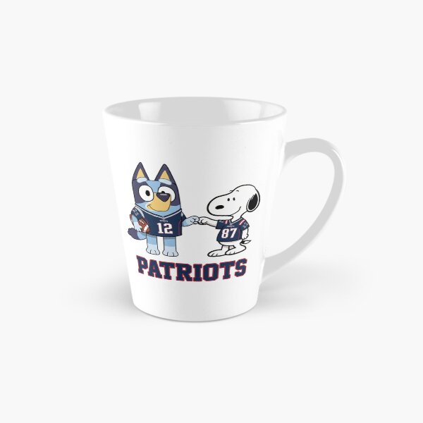 Item preview, Bluey And Snoopy New England  Football Buddies designed and sold by DamianRoy88.