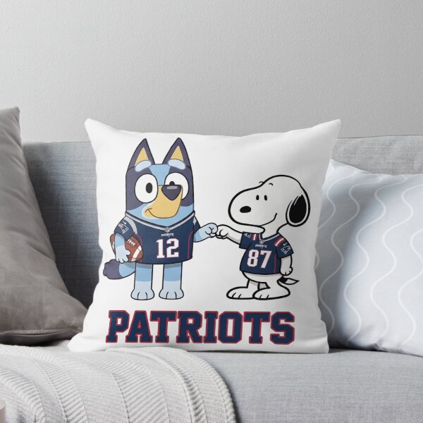 Item preview, Bluey And Snoopy New England  Football Buddies designed and sold by DamianRoy88.