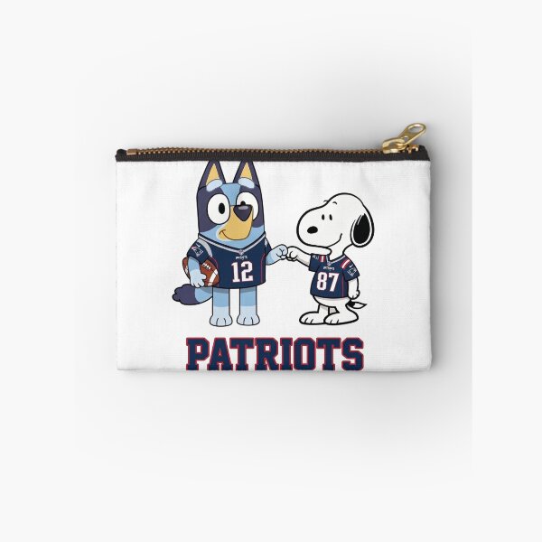 Item preview, Bluey And Snoopy New England  Football Buddies designed and sold by DamianRoy88.