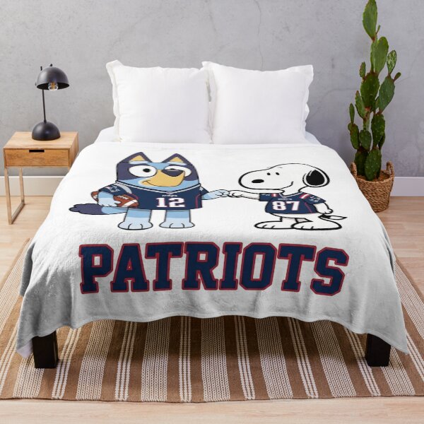 Item preview, Bluey And Snoopy New England Football Buddies designed and sold by DamianRoy88.