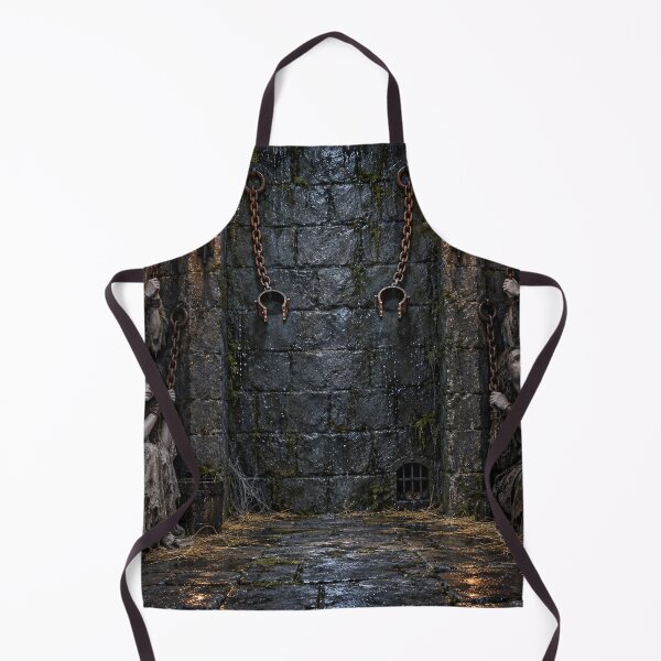Item preview, Haunted Dungeon Backdrop – Open Shackles Gothic Halloween Photo Scene designed and sold by TXLou.