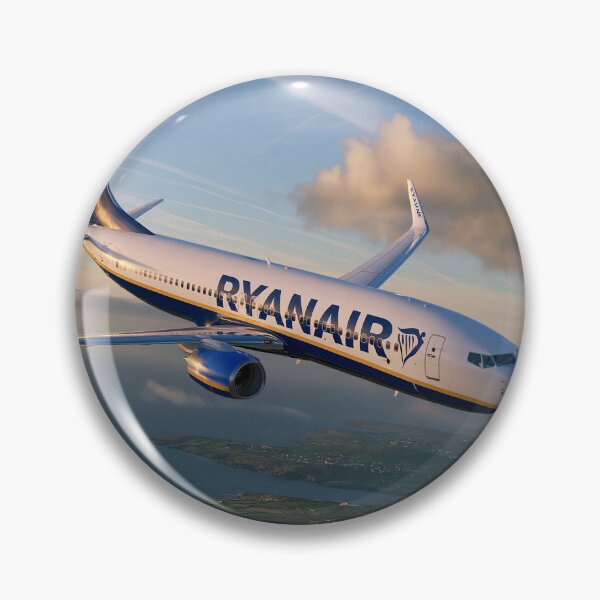 Item preview, Ryanair 737 Golden Coast Aviation Illustration designed and sold by Skyframe Aviation.