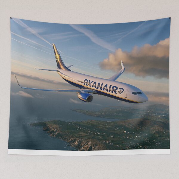 Item preview, Ryanair 737 Golden Coast Aviation Illustration designed and sold by Skyframe Aviation.