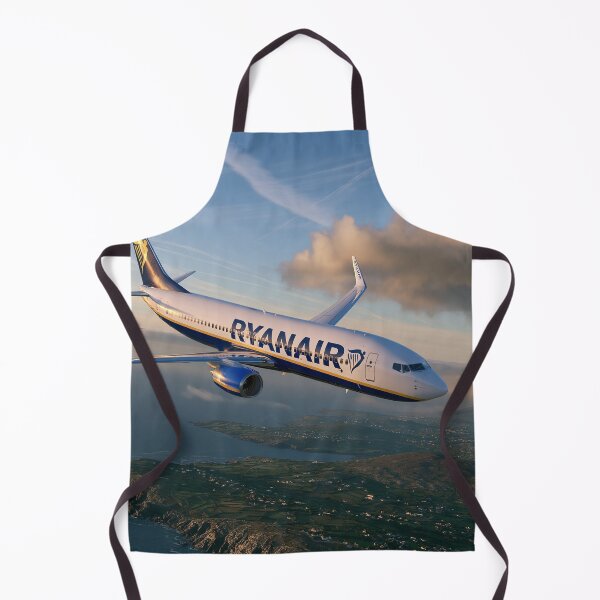 Aperçu de l'œuvre Illustration de l'aviation Ryanair 737 Golden Coast créée et vendue par Skyframe Aviation.