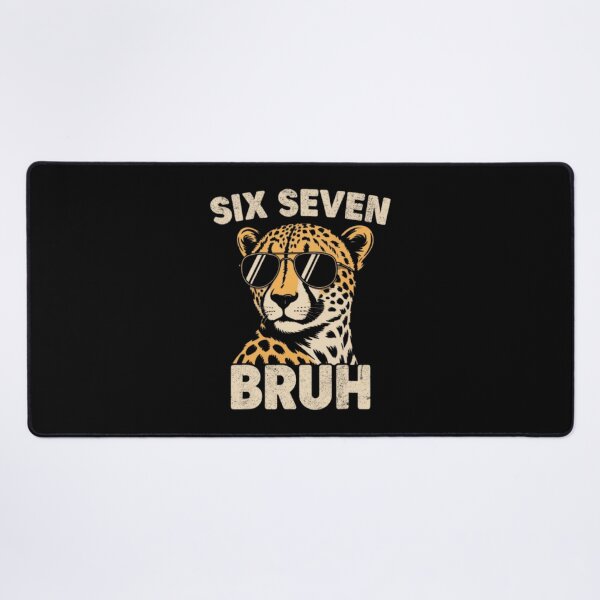 Item preview, Six Seven Bruh Cheetah Sunglasses Meme Boy Kid designed and sold by AARABwino.