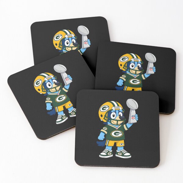 Item preview, Green Bay Packers Bluey Championship Football designed and sold by SangaSTRW.