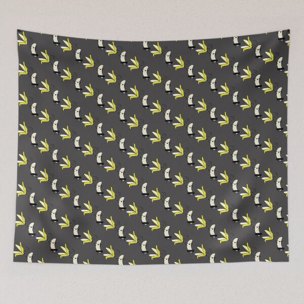 Item preview, Playful Banana Art with Fun Naked Character Illustration designed and sold by HotCocoKitten.