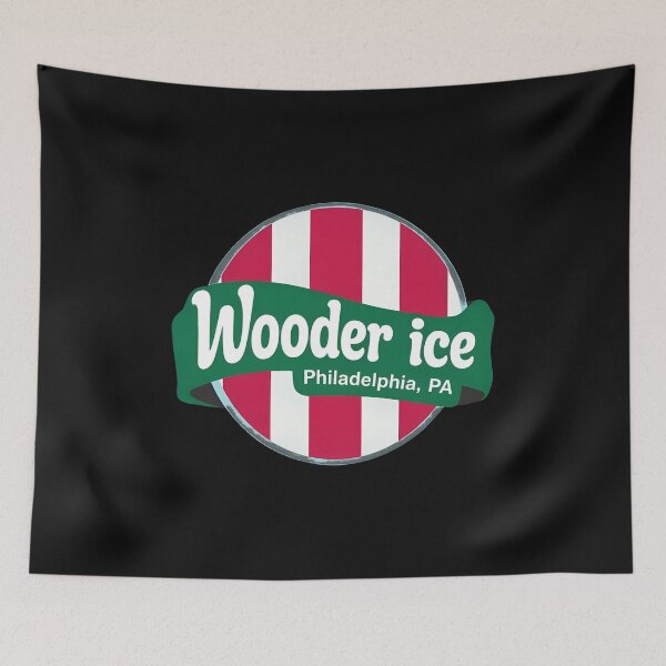 Item preview, Wooder Ice Philadelphia Retro Logo designed and sold by RicharVanTassel.