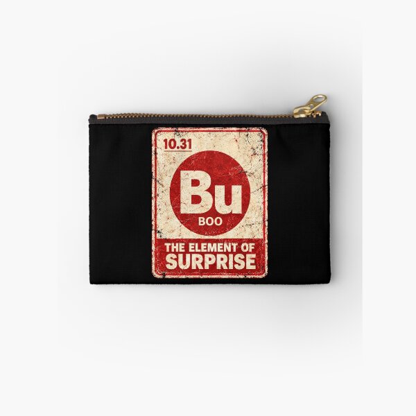 Item preview, Bu Boo The Element of Surprise Science Halloween Periodic Table Funny Chemistry designed and sold by elongatedjazz.