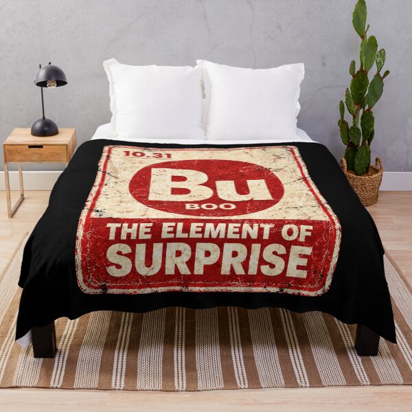 Item preview, Bu Boo The Element of Surprise Science Halloween Periodic Table Funny Chemistry designed and sold by elongatedjazz.
