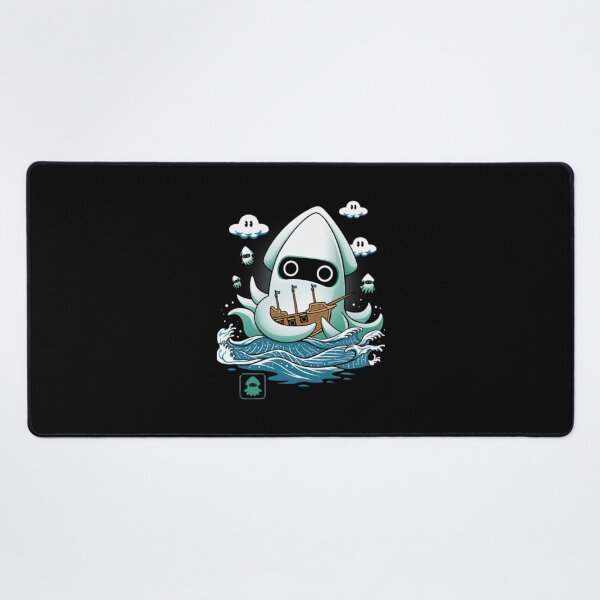 Item preview, Blooper Kaiju Monster Art Inspired by Classic Sea Creatures designed and sold by HotCocoKitten.