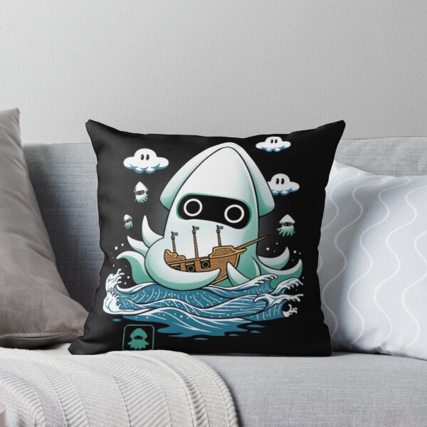 Item preview, Blooper Kaiju Monster Art Inspired by Classic Sea Creatures designed and sold by HotCocoKitten.
