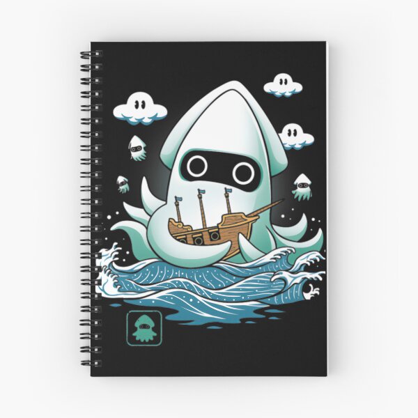 Item preview, Blooper Kaiju Monster Art Inspired by Classic Sea Creatures designed and sold by HotCocoKitten.