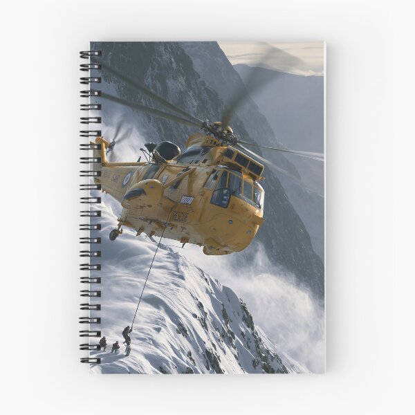 Item preview, RAF Sea King Mountain Rescue Aviation Illustration designed and sold by Skyframe Aviation.