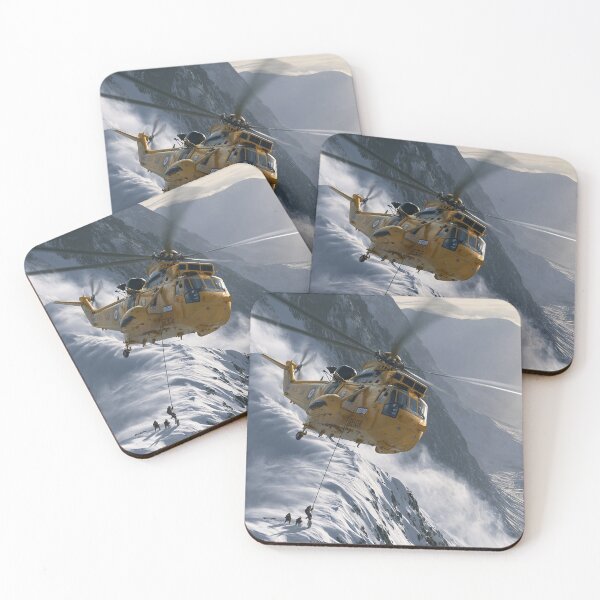 Item preview, RAF Sea King Mountain Rescue Aviation Illustration designed and sold by Skyframe Aviation.