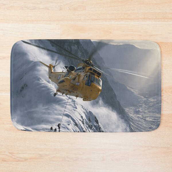 Item preview, RAF Sea King Mountain Rescue Aviation Illustration designed and sold by Skyframe Aviation.