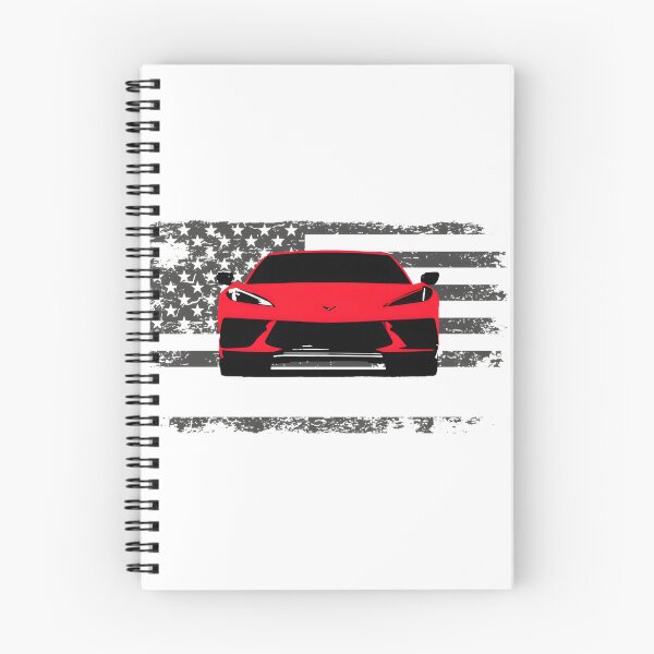 Item preview, Red Corvette C Stingray Classic Sports Car Illustration designed and sold by verudevolper12.