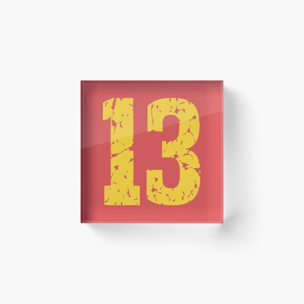Item preview, Number 13, Yellow Thirteen designed and sold by Jeallan Designs.