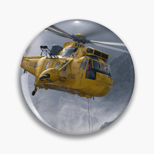 Item preview, RAF Sea King High Mountain Rescue Illustration designed and sold by Skyframe Aviation.