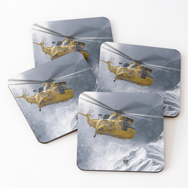 Item preview, RAF Sea King High Mountain Rescue Illustration designed and sold by Skyframe Aviation.
