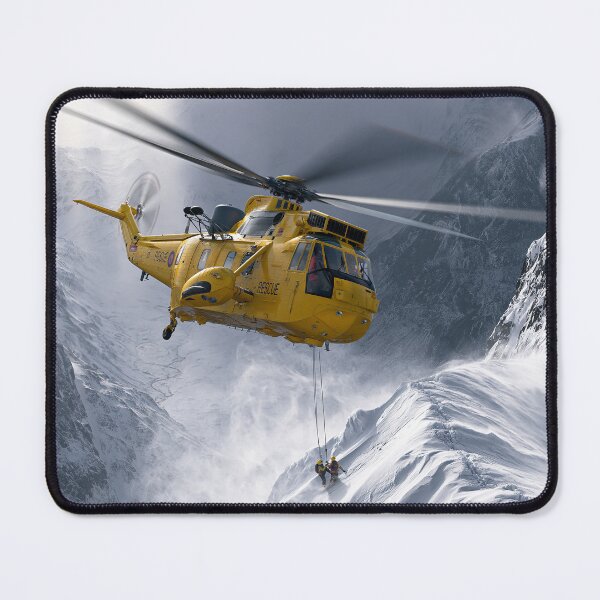 Item preview, RAF Sea King High Mountain Rescue Illustration designed and sold by Skyframe Aviation.