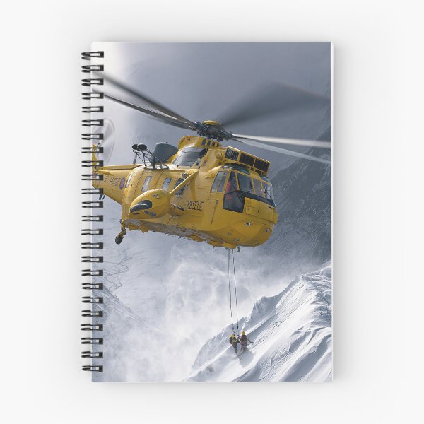 Item preview, RAF Sea King High Mountain Rescue Illustration designed and sold by Skyframe Aviation.