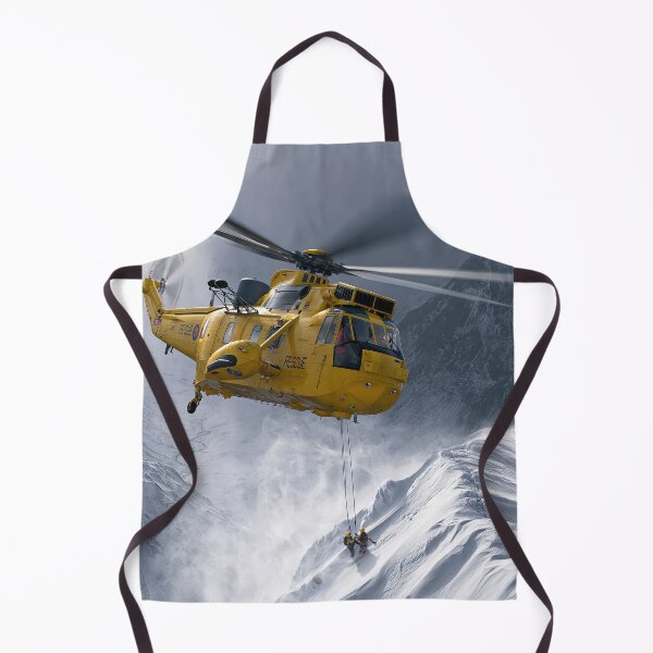 Item preview, RAF Sea King High Mountain Rescue Illustration designed and sold by Skyframe Aviation.