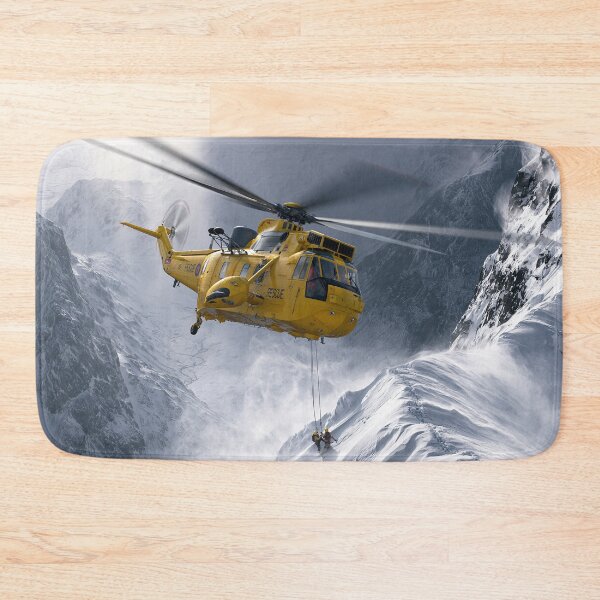 Item preview, RAF Sea King High Mountain Rescue Illustration designed and sold by Skyframe Aviation.