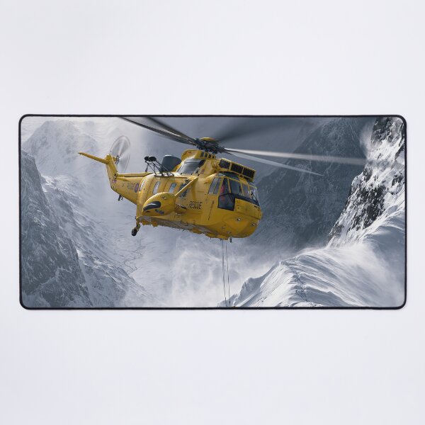 Item preview, RAF Sea King High Mountain Rescue Illustration designed and sold by Skyframe Aviation.