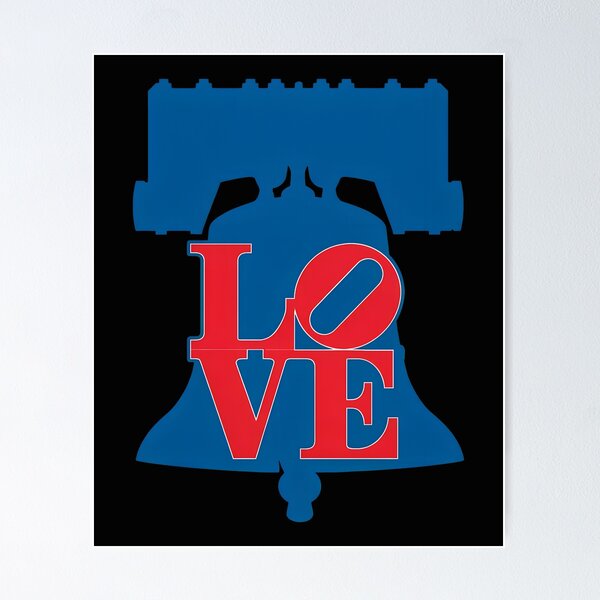 Item preview, LOVE Bell Philadelphia Iconic Symbol  designed and sold by RicharVanTassel.