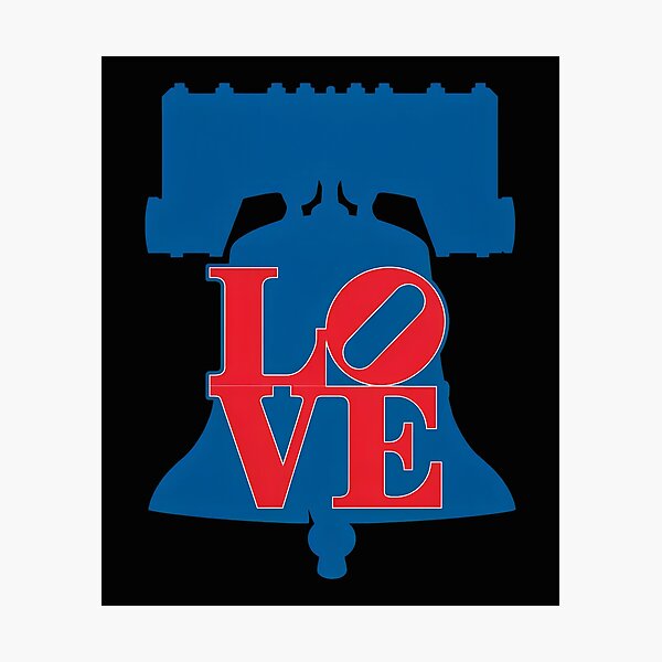 Item preview, LOVE Bell Philadelphia Iconic Symbol  designed and sold by RicharVanTassel.