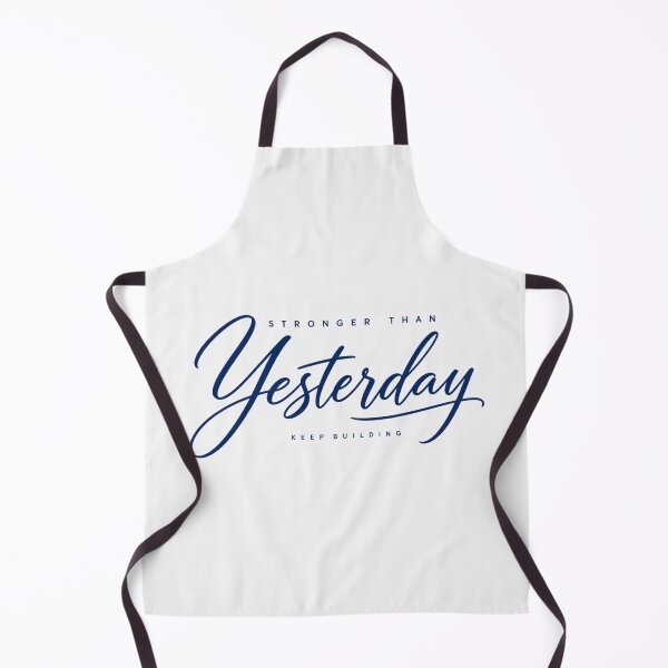 Item preview, Stronger Than Yesterday Gym Motivation designed and sold by PhylonBoxx.